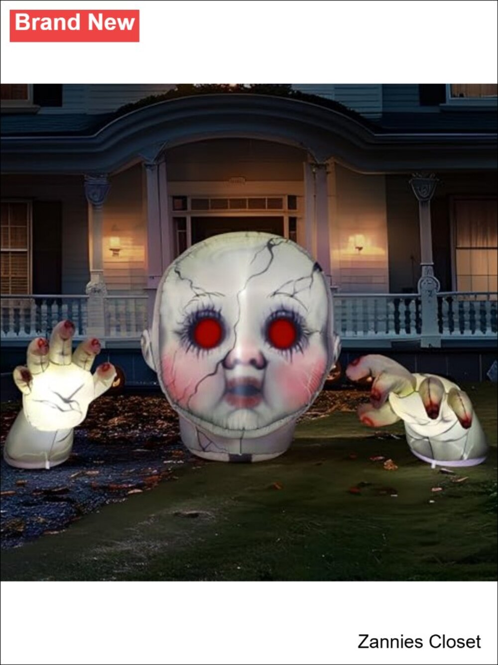 👻 JOYIN 10.3ft Halloween Zombie Baby Inflatable Outdoor Yard Decoration